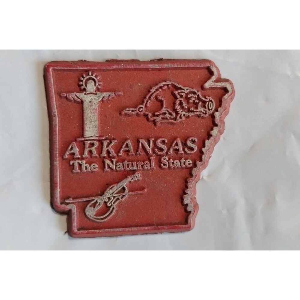 Classic Arkansas The Natural State Fridge Magnet